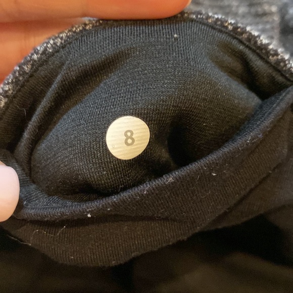 Lululemon leggings. Black and gray full length. - Picture 3 of 4